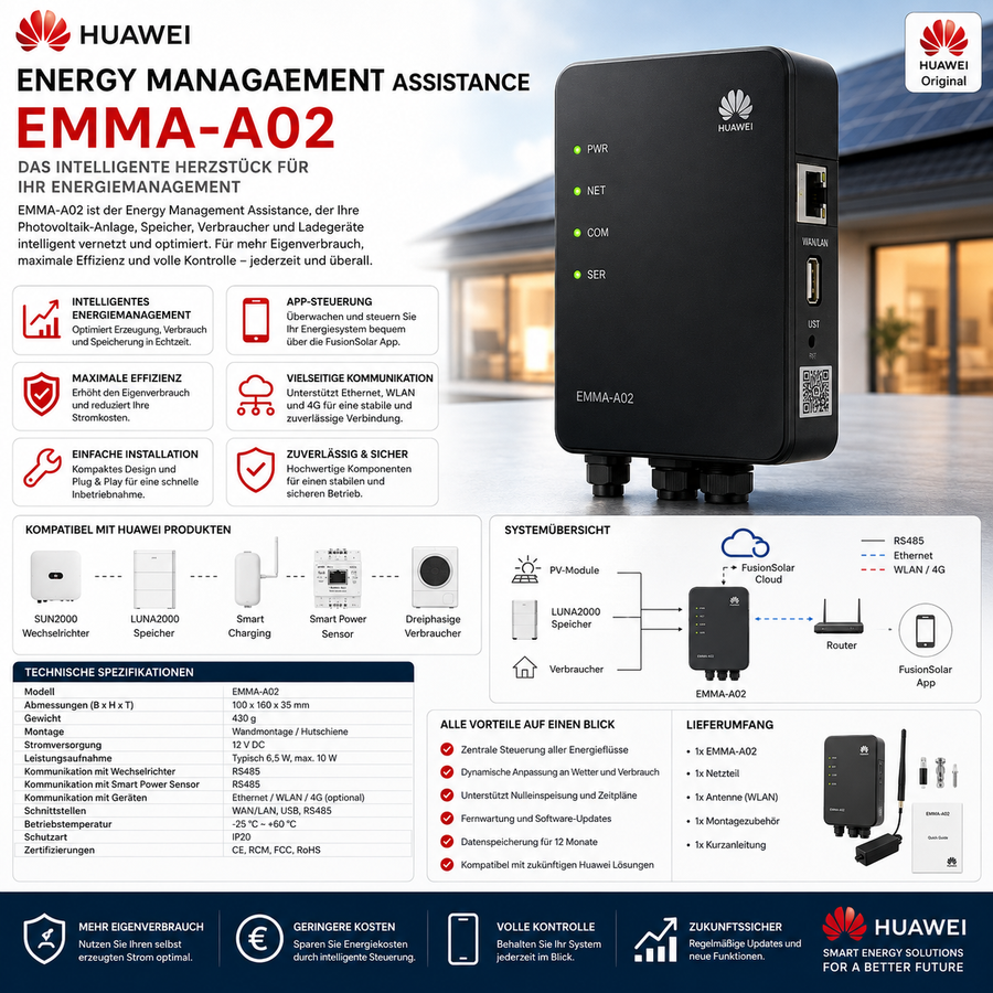 Huawei Energy Management Assistance EMMA-A02
