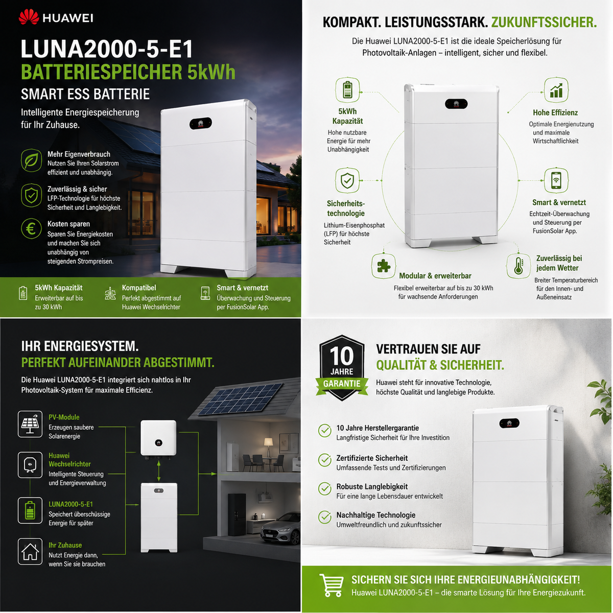 Huawei LUNA2000-5-E1 Batteriespeicher 5kWh