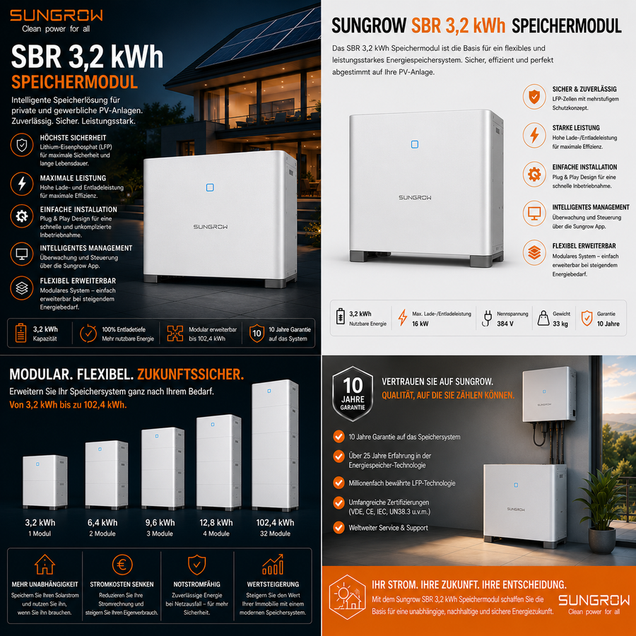Sungrow SBR 3,2 kWh Speichermodul
